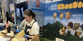 European cheeses at Summer Fancy Food Show